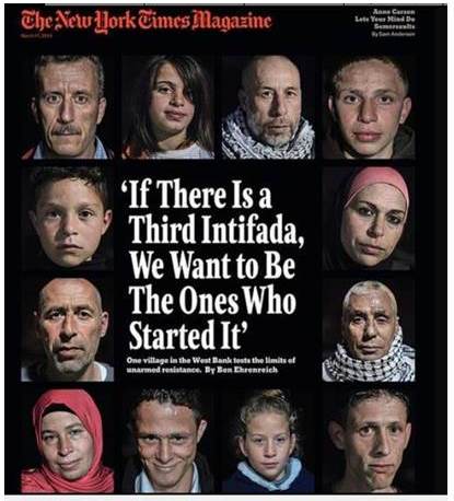 NYT Mag cover Intifada