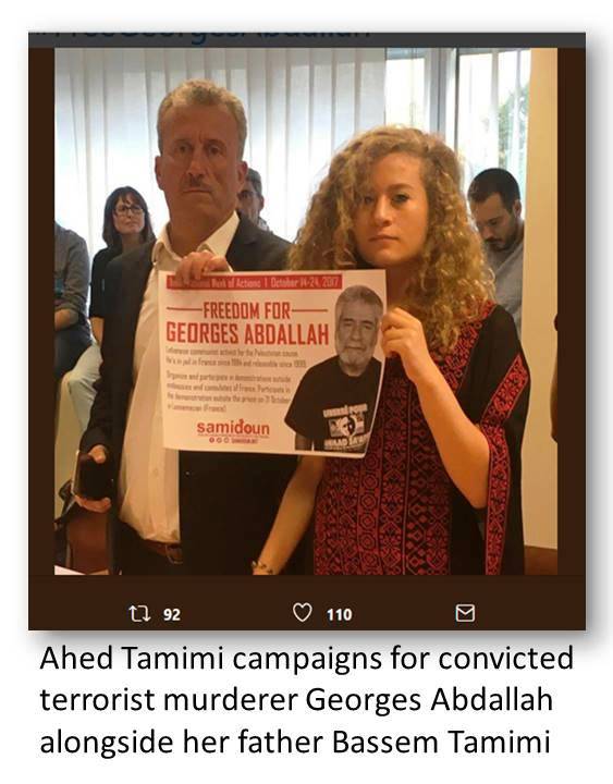 Ahed for terrorist G Abdallah
